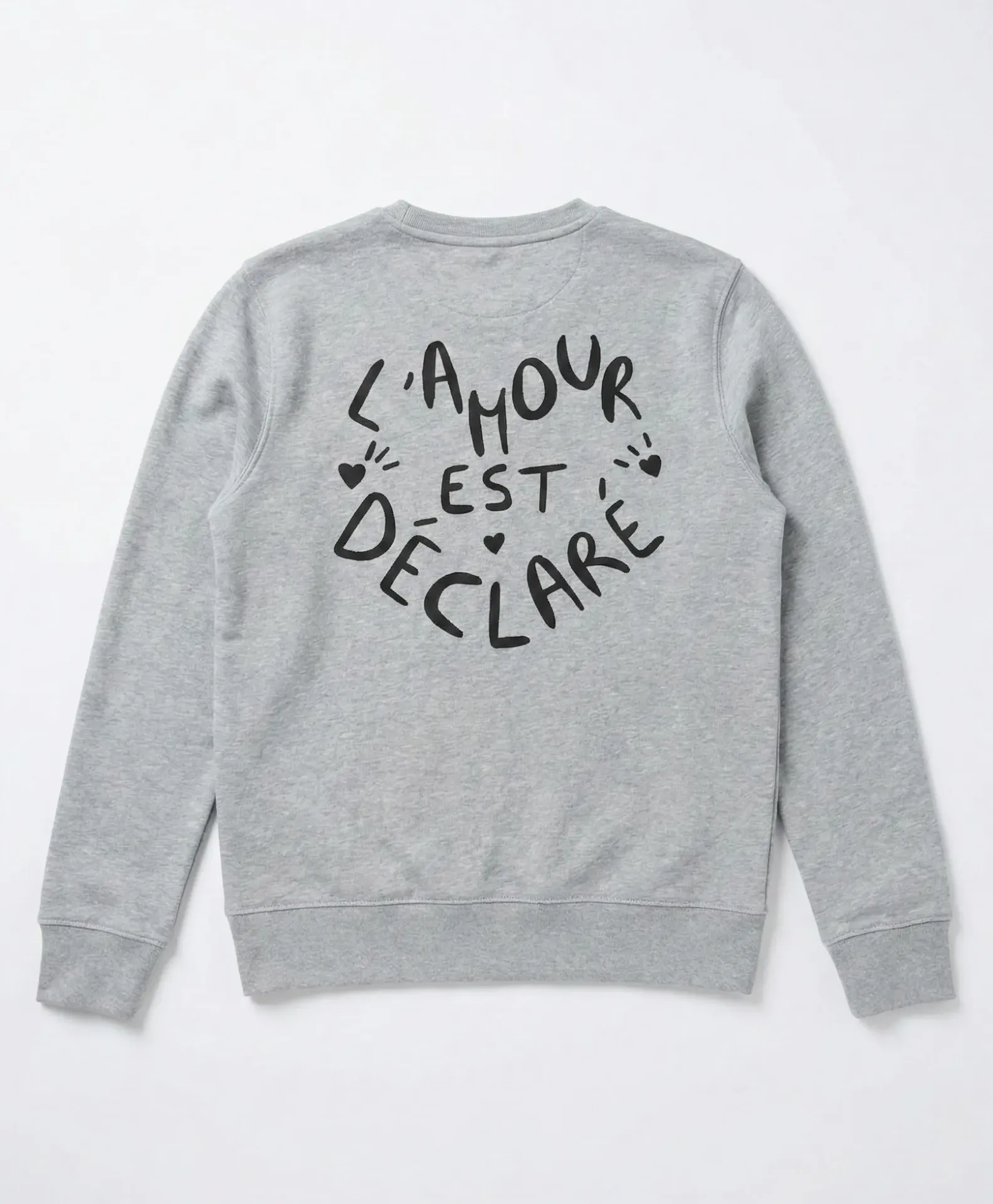 Pull Nono (gris chiné, S, devant)